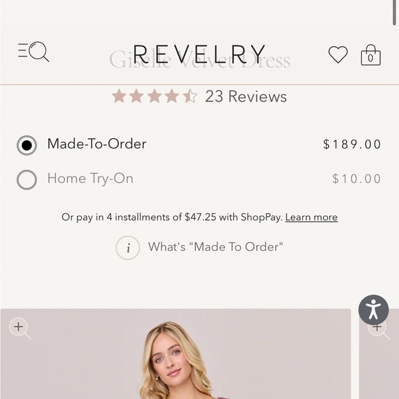 Revelry Giselle Velvet Dress in Burgundy - Picture 7 of 8